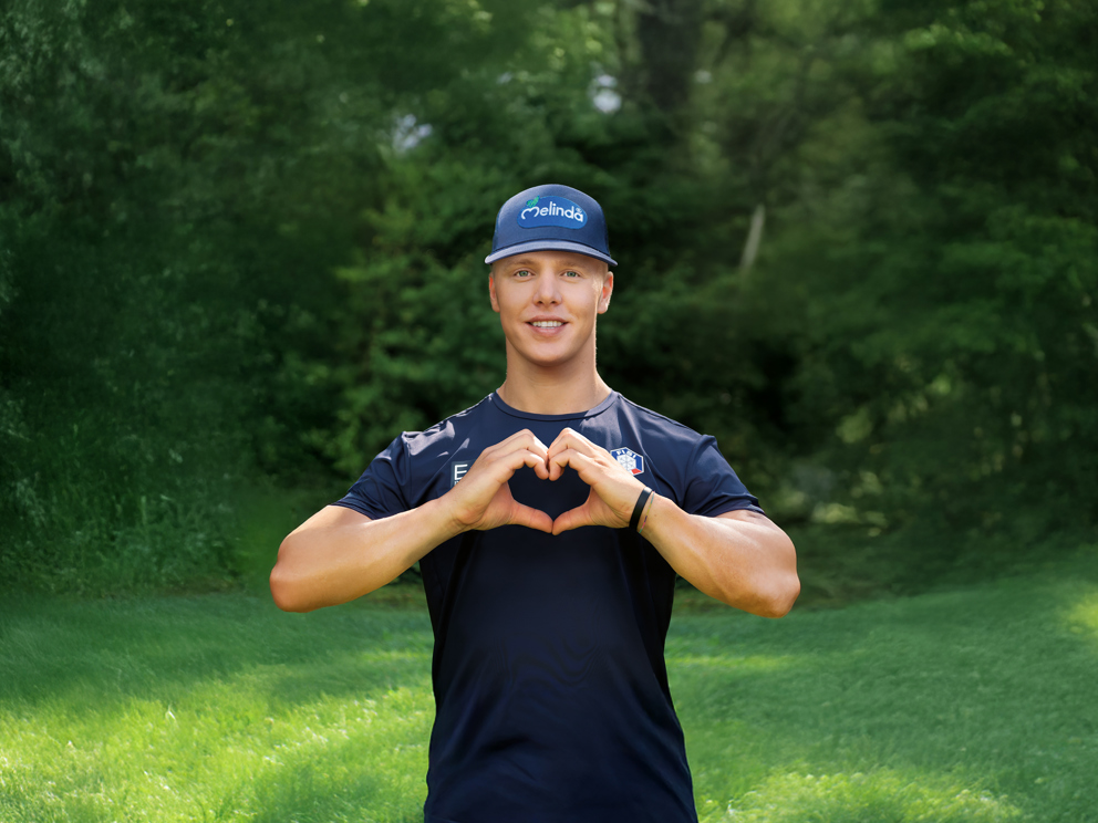 Simone Deromedis è ambassador delle Casse Rurali Trentine 