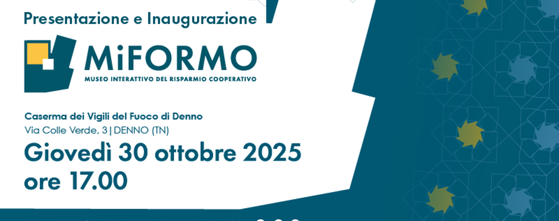 Presentazione e Inaugurazione del Museo interattivo del risparmio