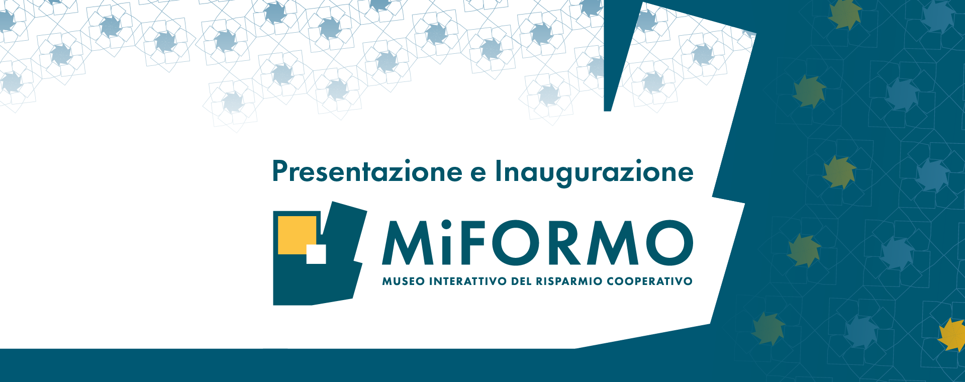 Presentazione e Inaugurazione del Museo interattivo del risparmio